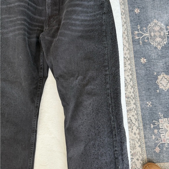 ZARA Rhinestone Jeans - Picture 2 of 3